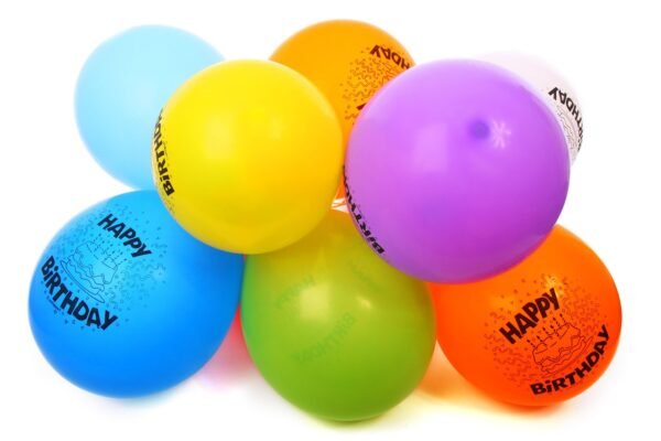 air, balloons, happy birthday, bright, bubble, celebration, colorful, fun, occasion, party, play, rubber