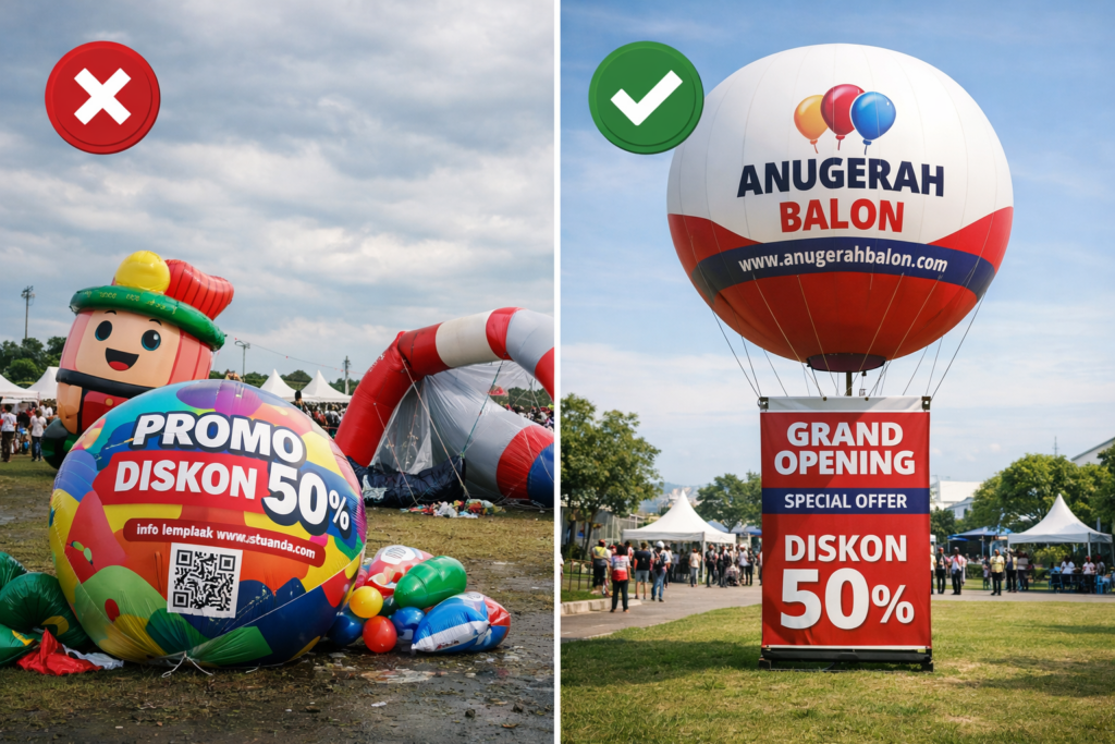 balon promosi