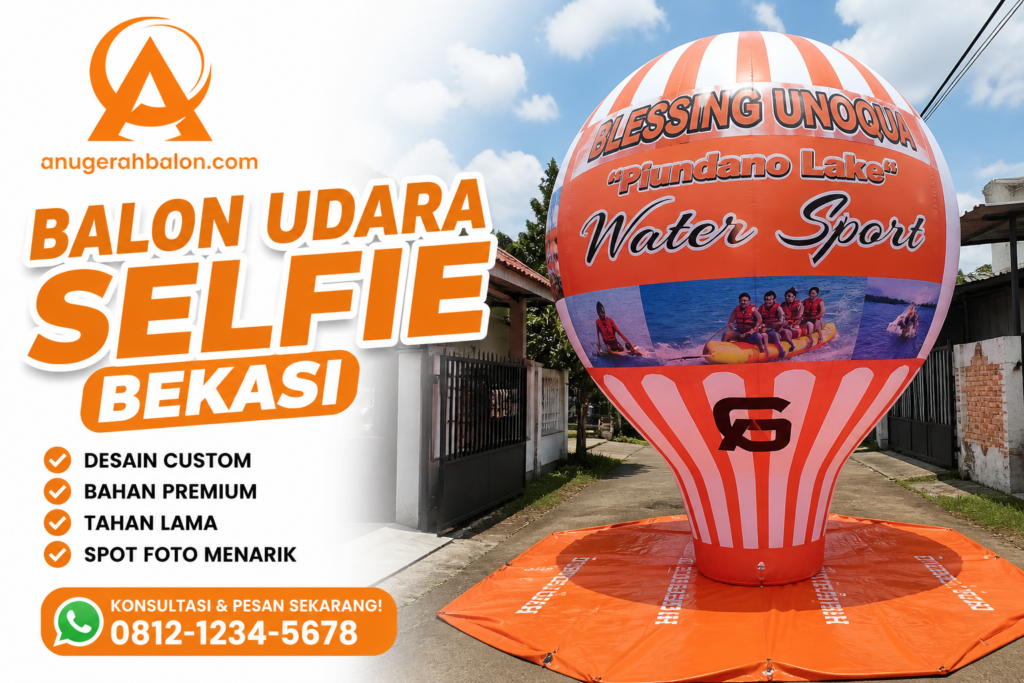 balon udara selfie