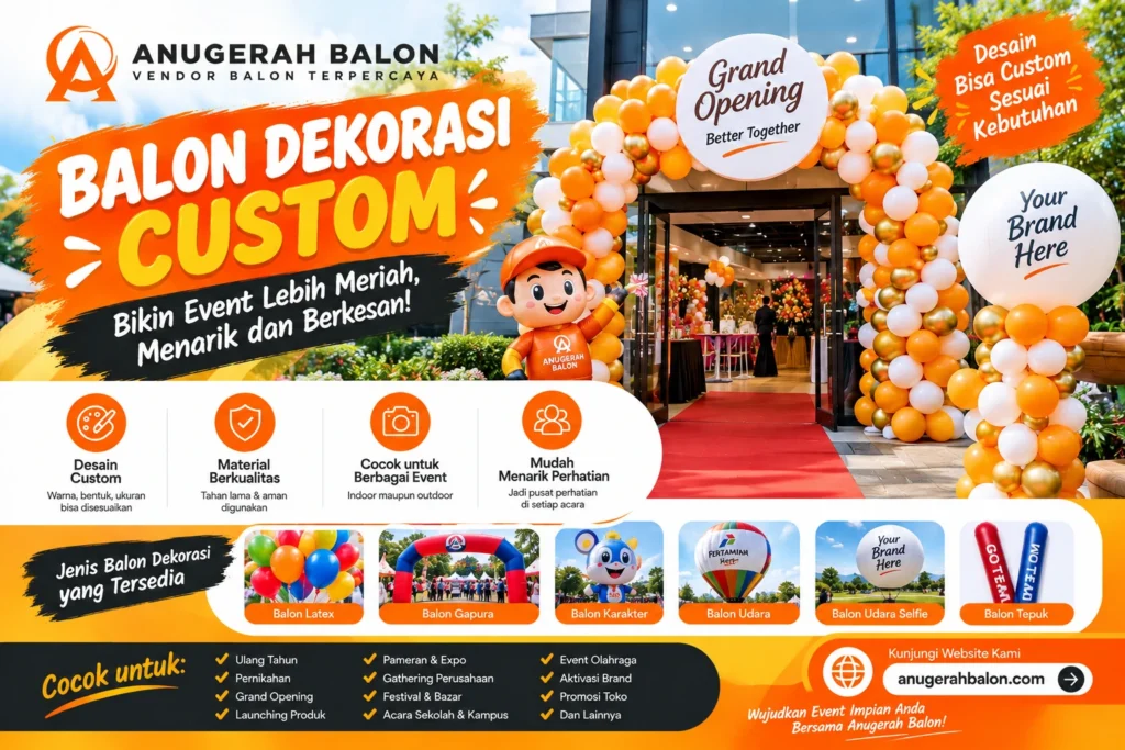 balon dekorasi