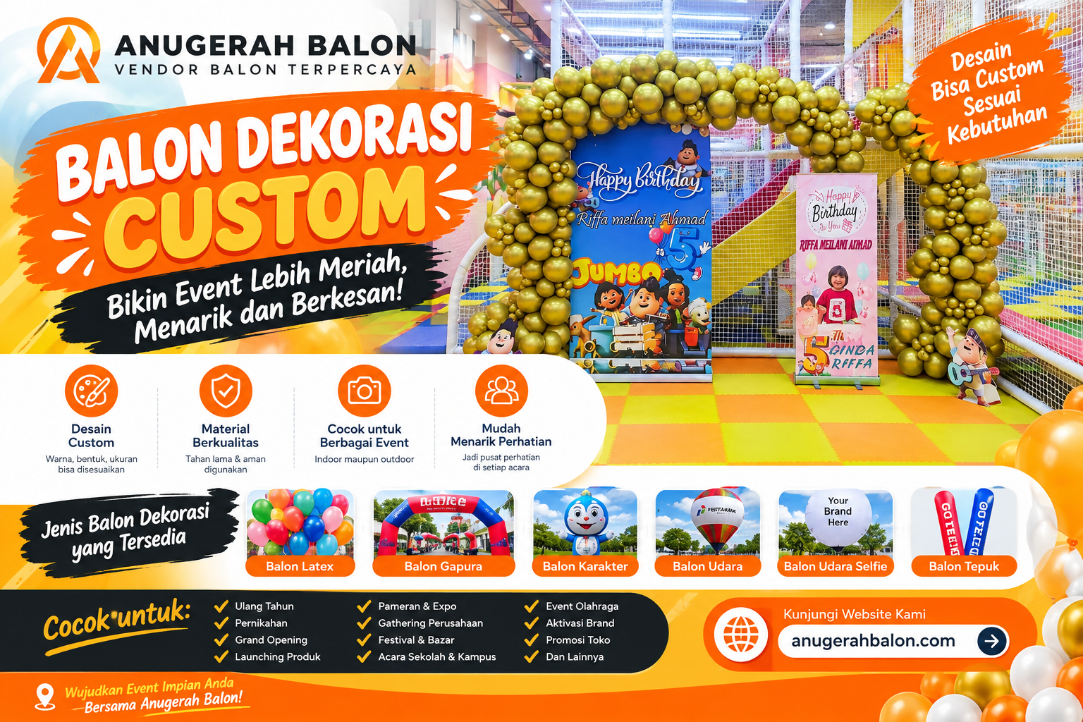 balon dekorasi
